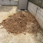 岐阜県の多治見市の家庭の土の処分