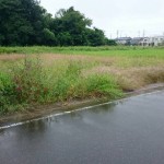 岐阜県羽島市の埋め立て工事の見積り