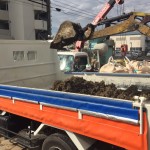 愛知県名古屋市での基礎工事に関する残土処分