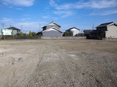 田んぼの埋め立て・整地(岐阜県大垣市) 