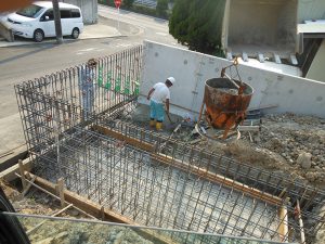 17.コンクリート打設