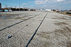 砂利敷き駐車場(愛知県犬山市)