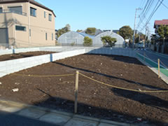 宅地・駐車場の造成2