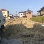 稲沢市での土の処理