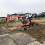 稲沢市の埋立工事