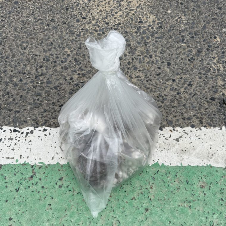 植木鉢土回収で犬山市のお宅を訪問